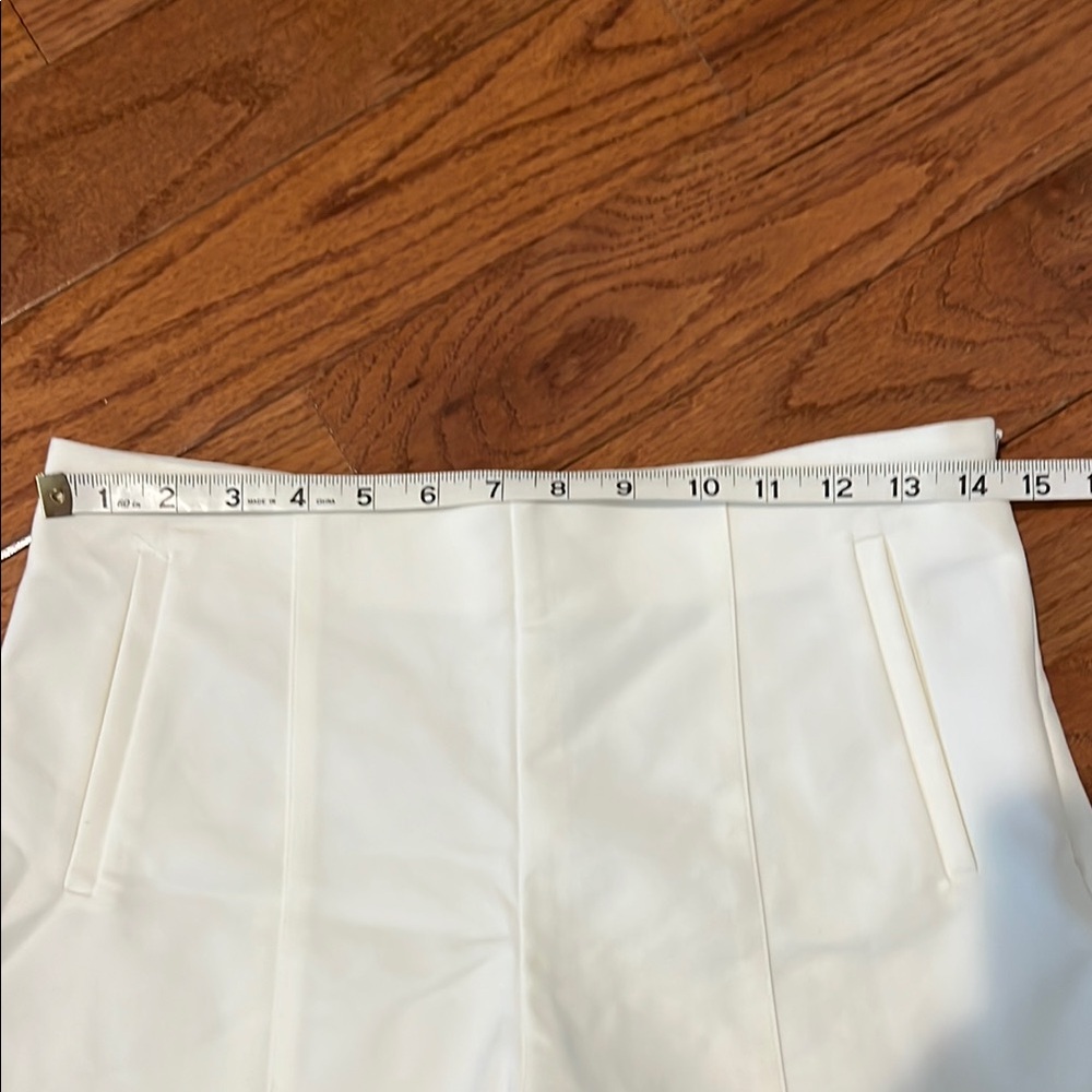 Women's White Shorts - Picture 7 of 10